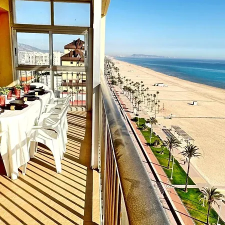Neptuno Gandia Primera Linea - Alquiler Familias Apartment