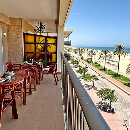 Neptuno Gandia Primera Linea - Alquiler Familias Apartman *